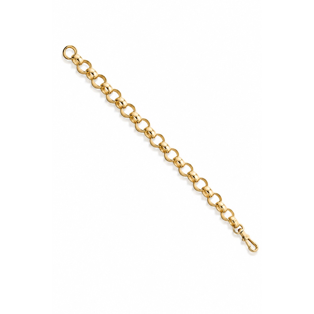 9ct gold belcher bracelet