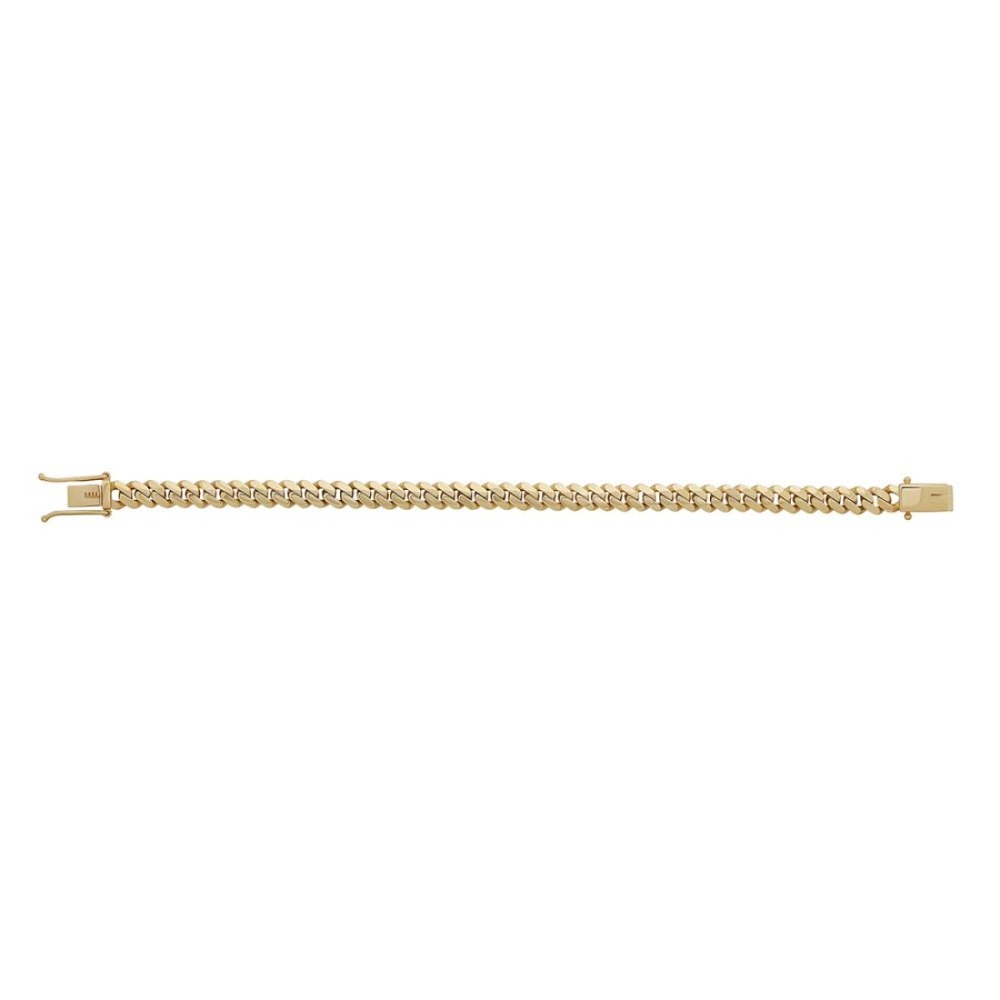 9ct Yellow Gold Cuban 7mm Gauge Chain